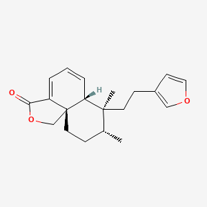 15,16-Epoxy-neo-clerodan-1,3,13(16),14-tetraen-18,19-olide