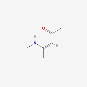 molecular formula C6H11NO B1234075 4-(Methylamino)-3-penten-2-one 