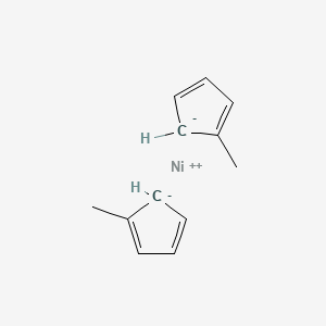 molecular formula C12H14Ni B12340810 Nickelocene, 1,1'-dimethyl- 