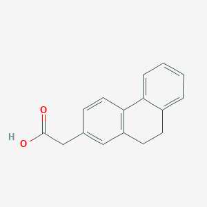 2-(9,10-Dihydrophenanthren-2-yl)acetic acid