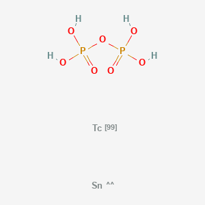 molecular formula H4O7P2SnTc B1234085 Technetium tin pyrophosphate CAS No. 54627-10-0