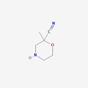 2-Methylmorpholine-2-carbonitrile