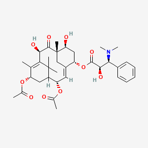 molecular formula C35H47NO10 B1234092 紫杉碱 CAS No. 12607-93-1