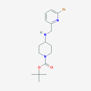 Tert-butyl 4-[(6-bromopyridin-2-yl)methylamino]piperidine-1-carboxylate