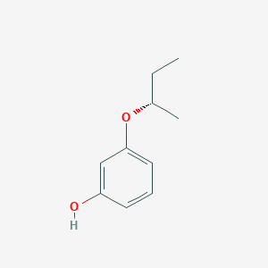 molecular formula C10H14O2 B12341058 (S)-3-sec-Butoxy-phenol 