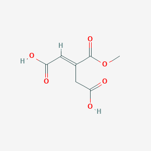 (2E)-3-(methoxycarbonyl)pent-2-enedioic acid