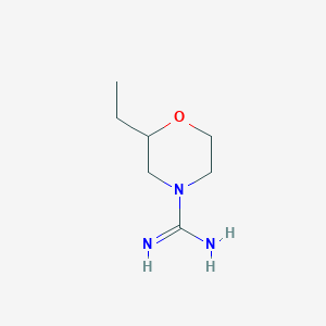 4-Morpholinecarboximidamide, 2-ethyl-