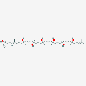 molecular formula C45H86O7 B1234123 Hypsiziprenol A9 