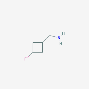 molecular formula C5H10FN B12341285 (3-Fluorocyclobutyl)methanamine CAS No. 1260664-80-9