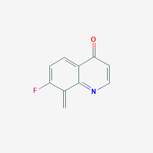 7-Fluoro-8-methylidenequinolin-4-one