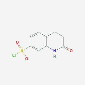 2-Oxo-1,2,3,4-tetrahydroquinoline-7-sulfonyl chloride