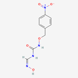 (Z)-N'-Hydroxy-N-(4-nitrobenzyloxycarbamoyl)formimidamide