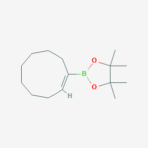 2-(1-Cyclononen-1-yl)-4,4,5,5-tetramethyl-1,3,2-dioxaborolane