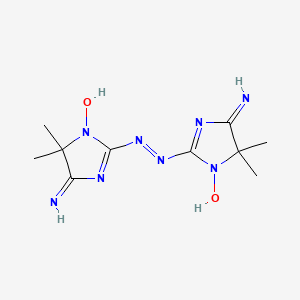 molecular formula C10H16N8O2 B1234162 Porphyrindin CAS No. 41930-15-8