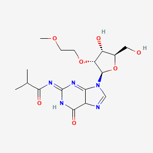 Guanosine, 2'-O-(2-methoxyethyl)-N-(2-methyl-1-oxopropyl)-