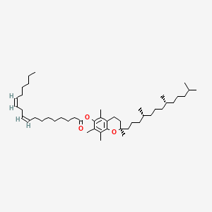 molecular formula C47H80O3 B1234166 D-alpha-Tocopherol linoleate CAS No. 36148-84-2