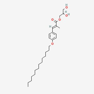 Methyl-p-myristyloxycinnamic acid 1-monoglyceride