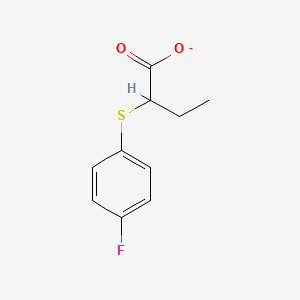 Acetic acid,2-[(4-fluorophenyl)thio]-, ethyl ester