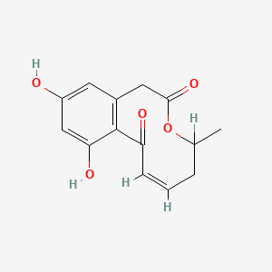 molecular formula C14H14O5 B1234169 Sporostatin CAS No. 122588-63-0