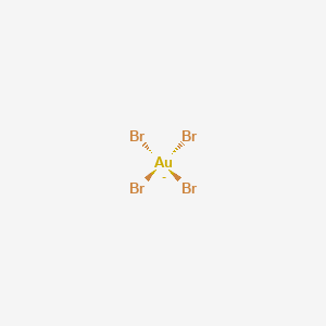 molecular formula AuBr4- B1234177 Tetrabromoaurate ion 