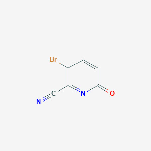 3-bromo-6-oxo-3H-pyridine-2-carbonitrile