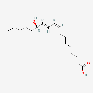 molecular formula C18H32O3 B12341837 13S-HODE-(d4) 