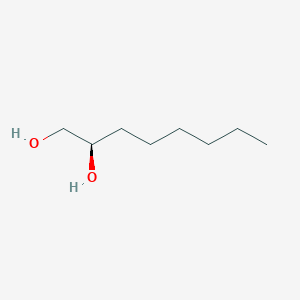 molecular formula C8H18O2 B1234189 (2R)-辛烷-1,2-二醇 CAS No. 87720-90-9