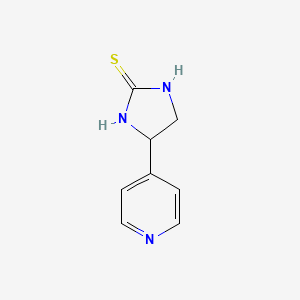 2H-Imidazole-2-thione, 1,3-dihydro-4-(4-pyridinyl)-