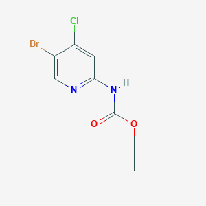 Tert-butyl 5-bromo-4-chloropyridin-2-ylcarbamate