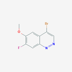 4-Bromo-7-fluoro-6-methoxycinnoline