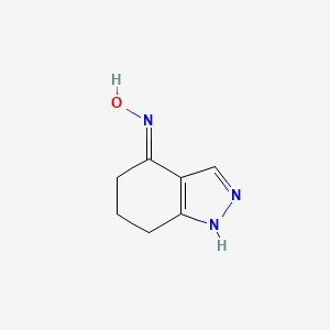 6,7-Dihydro-1H-indazol-4(5H)-one oxime