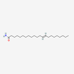 molecular formula C22H43NO B1234216 13-Docosenamide 