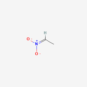 molecular formula C2H4NO2- B1234231 Ethylnitronate 