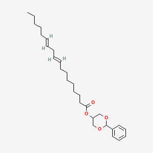 (2-phenyl-1,3-dioxan-5-yl) (9E,12E)-octadeca-9,12-dienoate