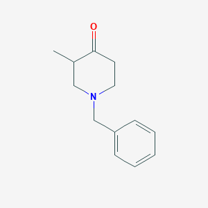 molecular formula C13H17NO B123424 1-Benzyl-3-methyl-4-piperidone CAS No. 34737-89-8