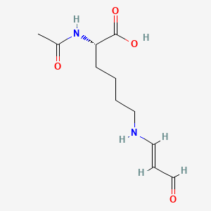 molecular formula C11H18N2O4 B1234249 Naepl CAS No. 99124-74-0