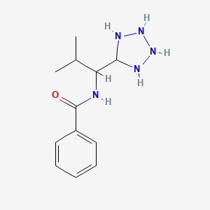 N-[2-methyl-1-(tetrazolidin-5-yl)propyl]benzamide