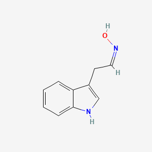 molecular formula C10H10N2O B1234268 (Z)-indol-3-ylacetaldoxime 