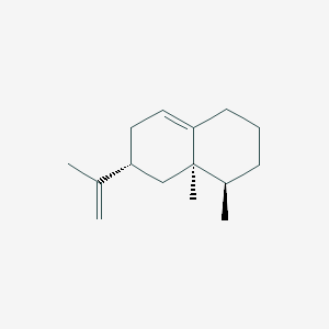 molecular formula C15H24 B1234271 (+)-5-表阿魏酸 