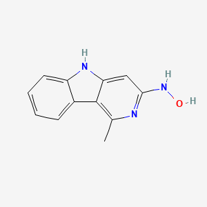 3-Hydroxyamino-1-methyl-5H-pyrido(4,3-b)indole