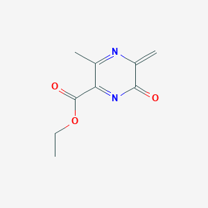 Ethyl 3-methyl-5-methylidene-6-oxopyrazine-2-carboxylate