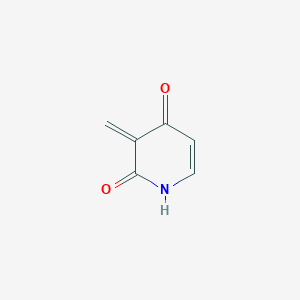 molecular formula C6H5NO2 B12342788 3-methylidene-1H-pyridine-2,4-dione 