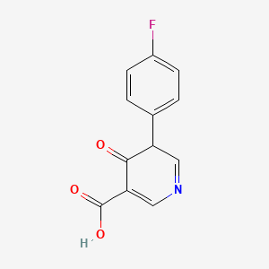 3-(4-fluorophenyl)-4-oxo-3H-pyridine-5-carboxylic acid