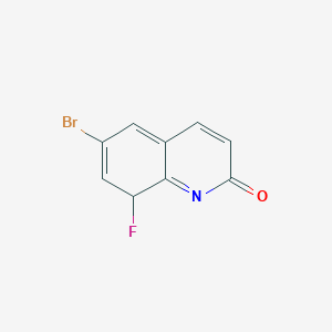 6-bromo-8-fluoro-8H-quinolin-2-one