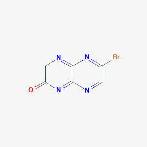 2-bromo-7H-pyrazino[2,3-b]pyrazin-6-one