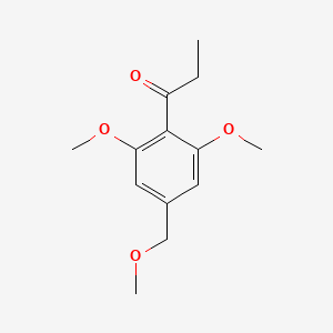 1-(2,6-Dimethoxy-4-(methoxymethyl)phenyl)propan-1-one