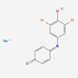 molecular formula C12H7Br2NNaO2 B12342987 2,6-Dibromophenolindophenol Sodium Salt 