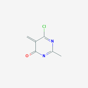 6-Chloro-2-methyl-5-methylidenepyrimidin-4-one