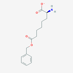 molecular formula C15H20NO4- B12343054 (2S)-2-amino-8-oxo-8-phenylmethoxyoctanoate 