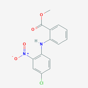 Methyl 2-(4-chloro-2-nitroanilino)benzoate